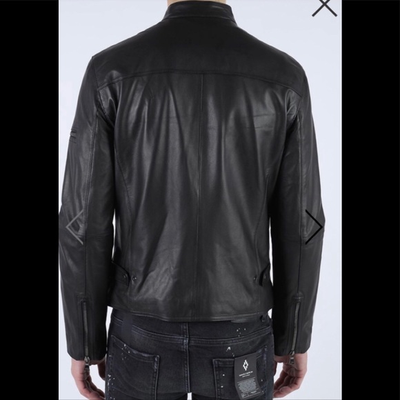 John Varvatos leather Moto Jacket. EU 46 USA 36. - Picture 8 of 8